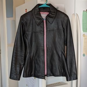 Black Wilson's leather jacket size small